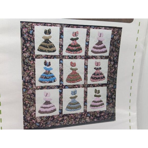 5/$25 CABIN IN THE WOODS QUILTERS PATTERN The Belles Of Tara 53" x 60" CWQ-08-02 - Picture 3 of 7